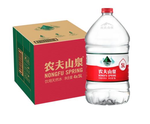 农夫山泉饮用天然水5L 商品图1