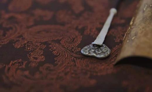 一方【茶席】 开启新春吉运 | 凤凰齐飞，吉祥和谐 双面双色 长短尺寸 喜庆与古雅并具 商品图1