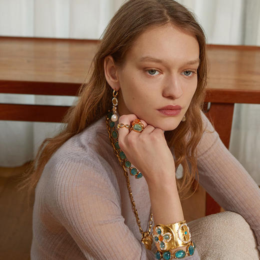 北京仓｜Goossens Paris-Venise-拜占庭 珍珠 耳环［法国设计师］ 商品图2