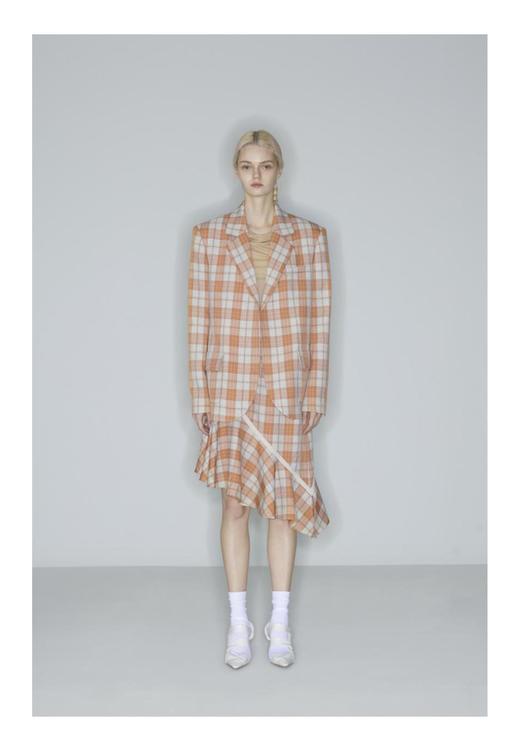 学院风格纹西服 商品图1