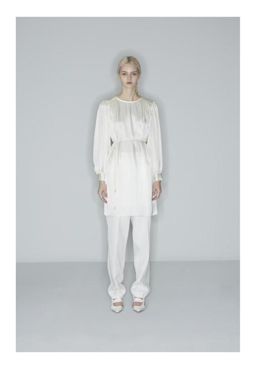 法式圆领裙装上衣 商品图0