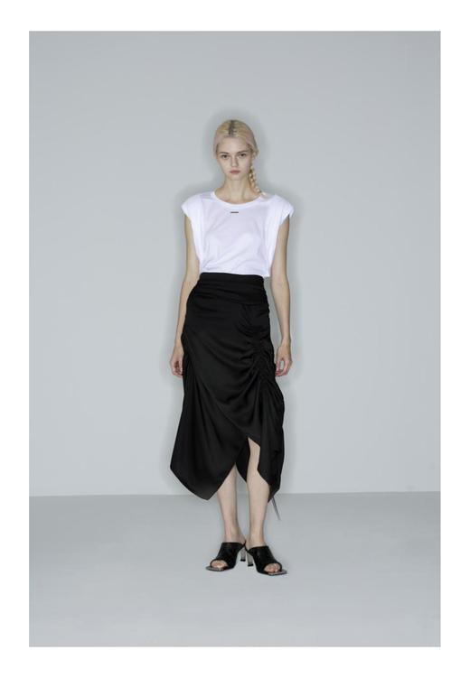 后腰镂空解构T恤 商品图0