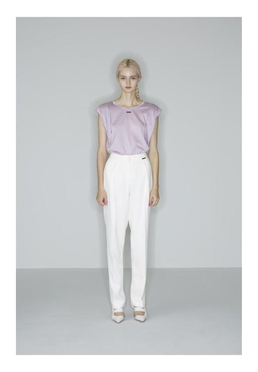 后腰镂空解构T恤 商品图0