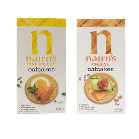 奈尔斯 干酪味碾轧燕麦饼 200g/盒