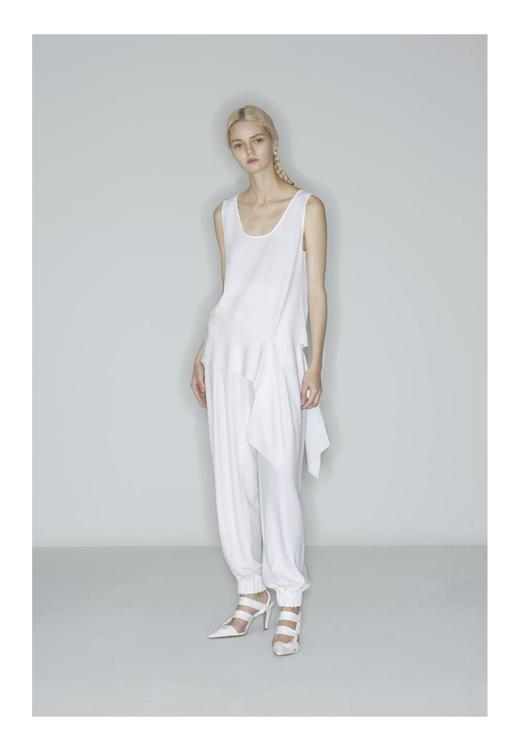 斜摆拼接背心 商品图0