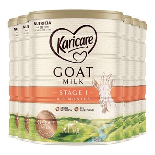 【BSC】羊奶 澳洲可瑞康（karicare）婴儿幼儿羊奶粉1段（0-6个月）不易过敏羊奶粉原装进口3罐/6罐起售 商品图0
