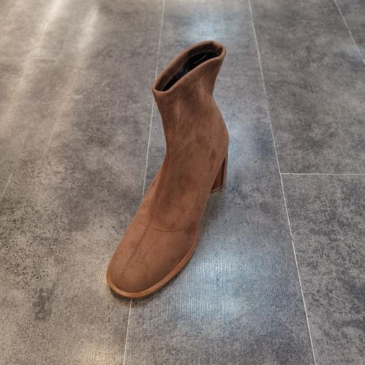 lfgj jeans AJ801秋冬中性复古弹力女靴 商品图0