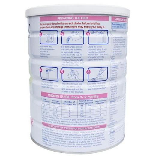 〖英国直邮〗英国纳尼凯尔Nannycare羊奶粉1段900g 商品图3