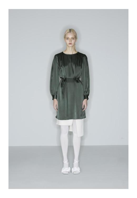 法式圆领裙装上衣 商品图0