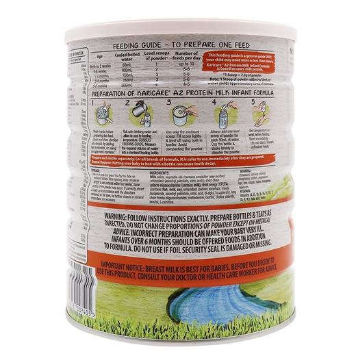 【BSC】牛奶  澳洲karicare/可瑞康a2-β酪蛋白婴幼儿牛奶粉1段（0-6个月）900g澳洲新西兰原装进口 商品图6