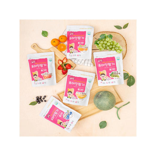 韩国哺儿懿水果糙米圈40g  8月龄+ 韩国原装进口 无添加剂儿童零食 商品图7