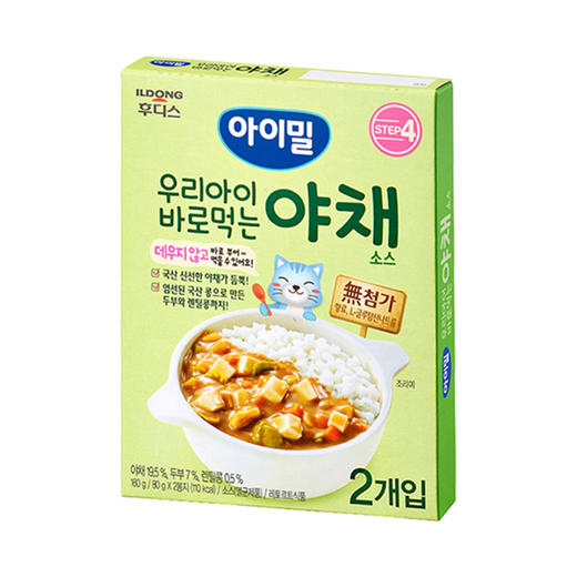 日东福德食宝宝拌饭酱调味料外出便携宝宝辅食4种口味 商品图2