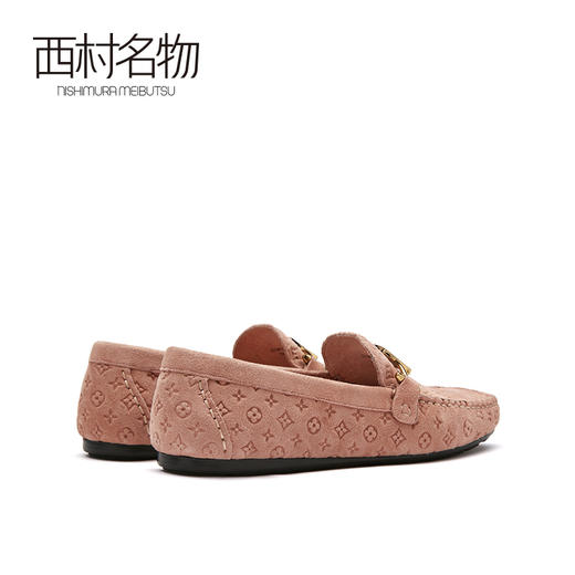 西村名物2021春季新款平底豆豆鞋字母LOGO百搭透气休闲鞋女 X21AM12201 商品图4