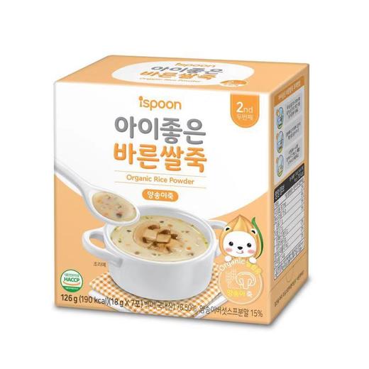 韩国进口艾斯纷米粉胡萝卜味蘑菇味辅食米糊13g*7包/盒保质期1年 商品图3