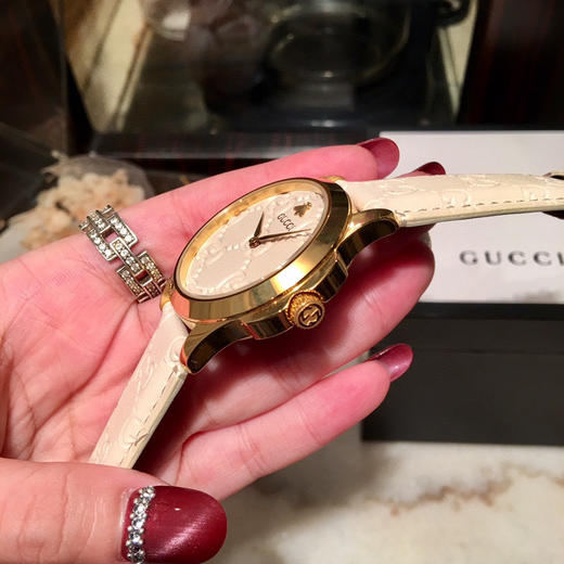 古驰 Gucci G-Timeless系列 女士石英腕表，以精炼优雅的特点历久弥新 商品图2