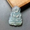 高冰种飘花翡翠精雕度母 商品缩略图2