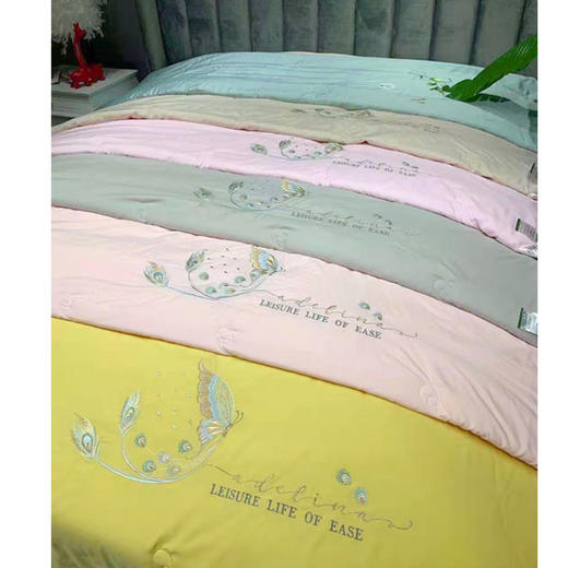 【百汇到家】双人夏季绵绸被2*2.3 商品图0