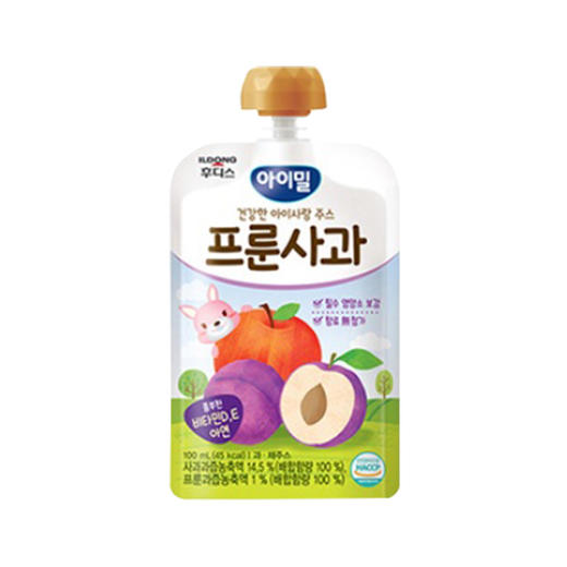 日东福德食果汁 3种口味宝宝零食辅食100g袋 商品图5