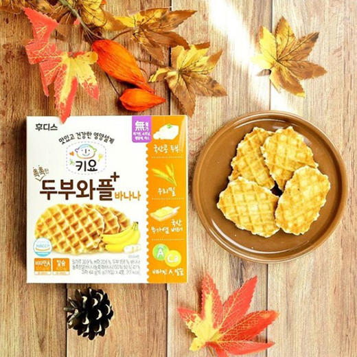 韩国日东福德食华夫饼干宝宝零食辅食土豆味/香蕉味进口食品 商品图1