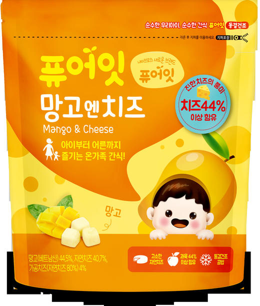 韩国哺儿懿奶酪溶豆 零食16g  保质期1年 商品图2