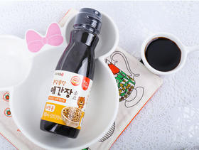 韩国原装进口宝宝饭桌拌饭用酱油调味汁180m 保质期1年