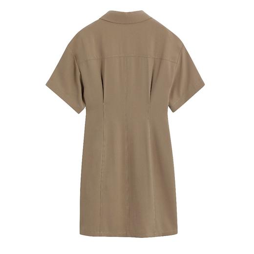 工装风收腰连衣裙 商品图1