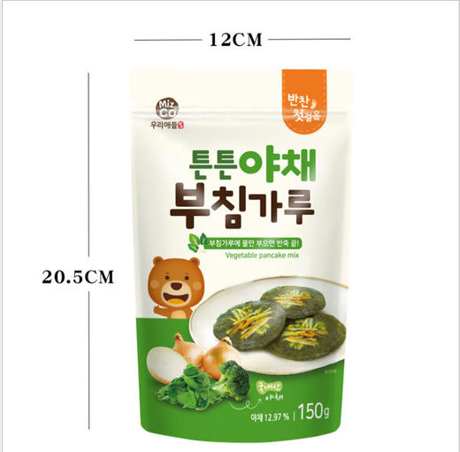 韩国宝宝饭桌烙饼粉煎饼粉 蔬菜粉南瓜粉马铃薯粉150g/袋保质期1年 商品图0