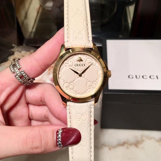 古驰 Gucci G-Timeless系列 女士石英腕表，以精炼优雅的特点历久弥新 商品图1