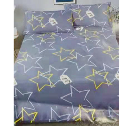 【49.9元/床】上家三枚缎条三件套（2.4*2.5)（1219521） 商品图0