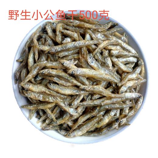 野生小公鱼干500克 商品图0
