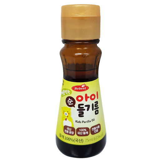 Bebest宝贝秀特芝麻油苏子油儿童宝宝调味料拌饭料辅食调味 商品图1
