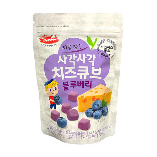 Bebest宝贝秀特奶酪溶豆口味选择多奶酪溶豆进口零食辅食 商品图2