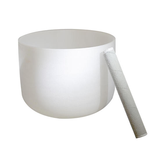 高光准音白色水晶钵 商品图1