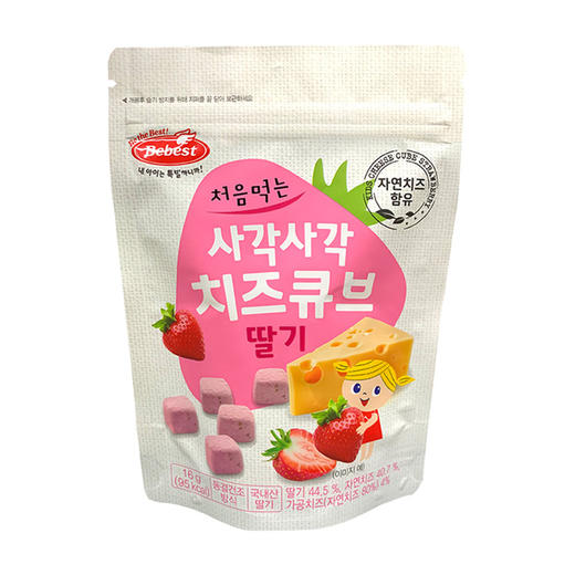 Bebest宝贝秀特奶酪溶豆口味选择多奶酪溶豆进口零食辅食 商品图3