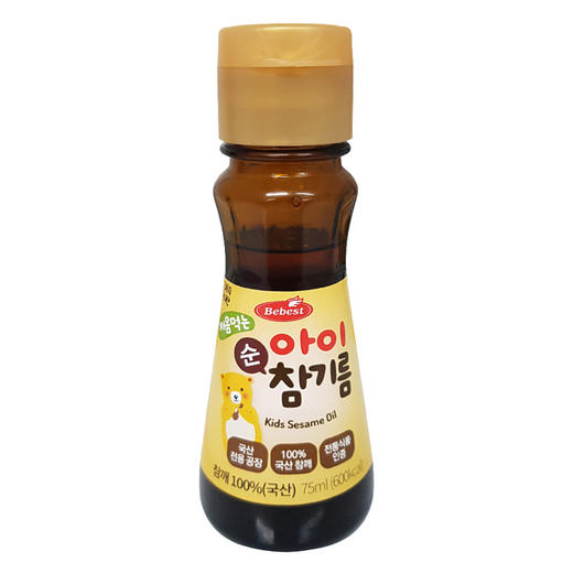 Bebest宝贝秀特芝麻油苏子油儿童宝宝调味料拌饭料辅食调味 商品图0