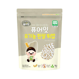 宝宝零食 哺儿懿爆米花大米花50克装 韩国宝宝辅食零食
