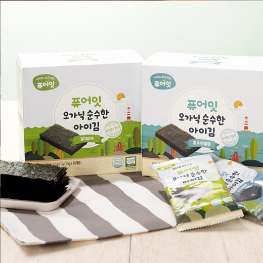 哺儿懿海苔 12月龄+ 宝宝零食 调味海苔儿童即食零食 商品图2