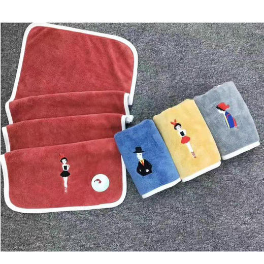 【百汇到家】云鹭珊瑚绒品味毛巾 商品图0