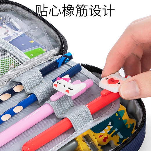 UEK英伦风笔袋红色YLFH008 商品图4