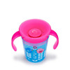 美国munchkin麦肯齐满趣健儿童学饮杯360度防漏洒水杯魔术杯印花 商品缩略图2