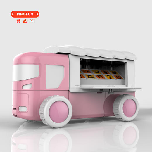 酷彼伴magfun火星团队系列（女生款）MAG-1996磁性玩具仿真模型 商品图3