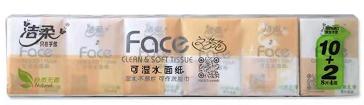 洁柔Face自然无香手帕纸12包21632730 商品图0