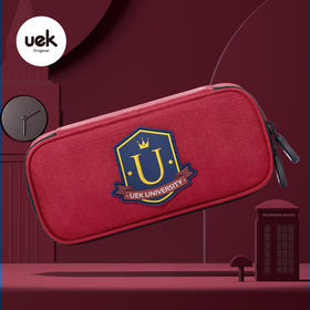 UEK英伦风笔袋红色YLFH008