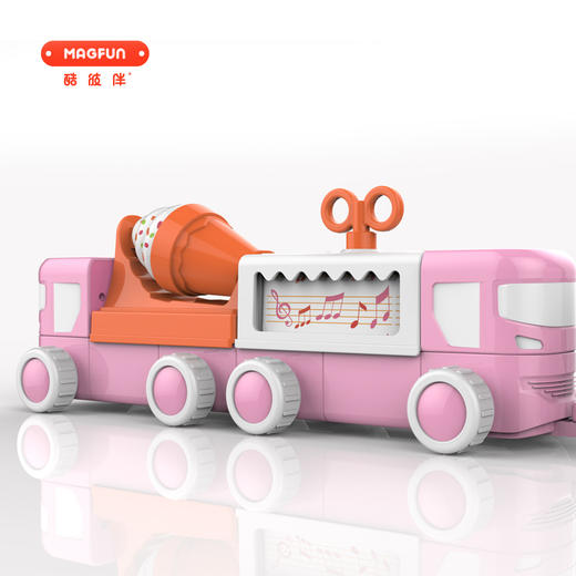 酷彼伴magfun火星团队系列（女生款）MAG-1996磁性玩具仿真模型 商品图2