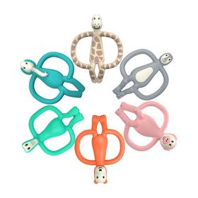 英国Matchstick Monkey火柴猴牙胶、动物款