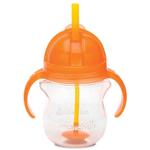 美国munchkin麦肯齐满趣健幼儿吸管杯翻斗杯带手柄7盎司 商品图2