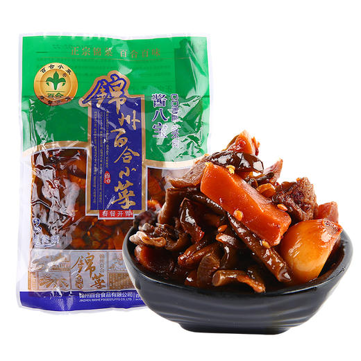 【始于1682】锦州百合酱菜 八宝菜 咸菜 腌辣椒 萝卜下饭菜 开胃 东北特产 酱菜 胡萝卜 茄子 青椒 黄瓜 辣椒等 非辣白菜 商品图0