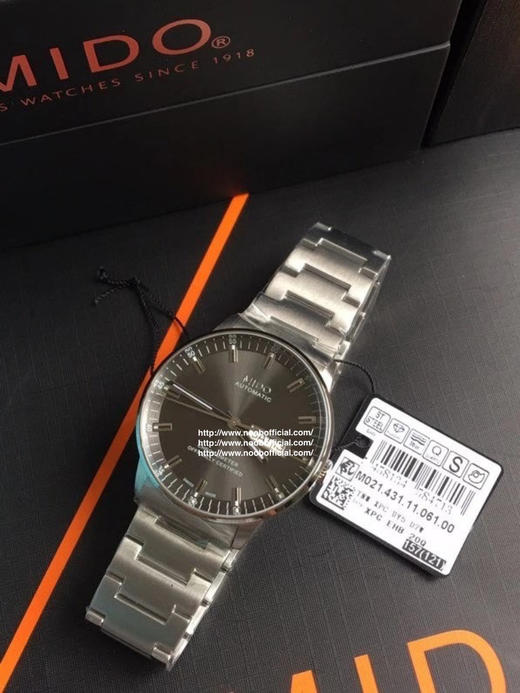 原单品质美度MIDO高端指挥官系列，自动机械男表，搭载2836机芯，40mm表径，蓝宝石玻璃，50m防水，大气设计渗透着美度一如既往的豁达与自信，一表一码三码一表。 商品图6