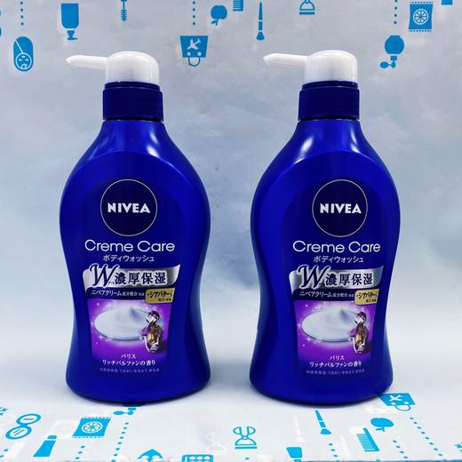 日本NIVEA浓厚保湿沐浴露480ml（307224）（307262） 商品图0