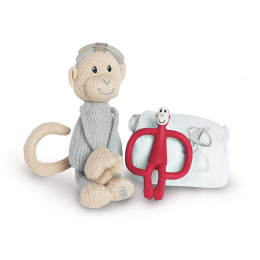 英国Matchstick Monkey火柴猴牙胶婴儿磨牙棒  无尾款礼盒装 商品图3